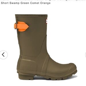 HUNTER Short Boots Size 10